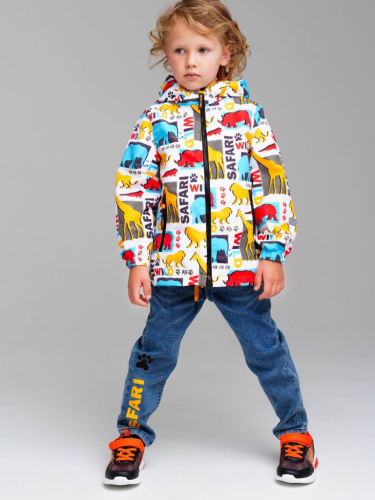 Куртка текстильная с полиуретановым покрытием для мальчиков (ветровка)