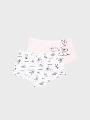 Трусы трикотажные для девочек, 2 шт в комплекте