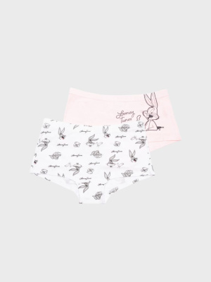 Трусы трикотажные для девочек, 2 шт в комплекте