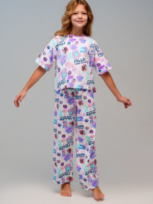 Пижама трикотажная для девочек