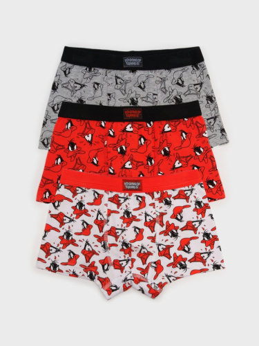 Трусы трикотажные для мальчиков - боксеры, 3 шт в комплекте