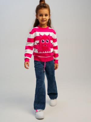 Джемпер трикотажный для девочек