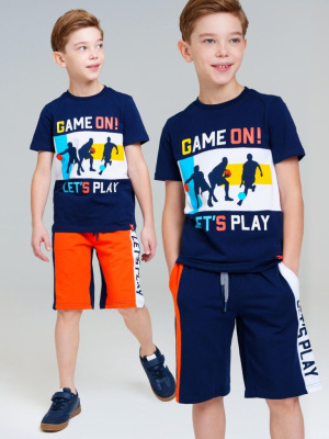 Шорты трикотажные для мальчиков, 2 шт в комплекте