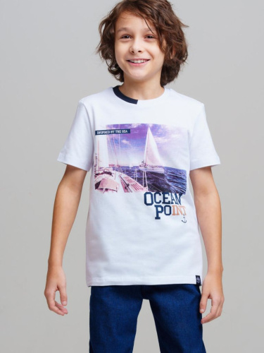 Фуфайка трикотажная для мальчиков (футболка)