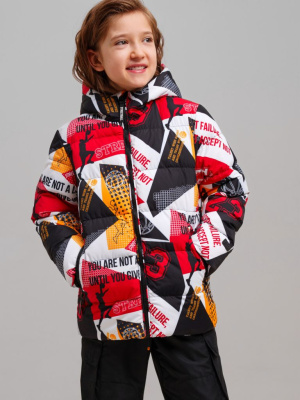 Куртка текстильная с полиуретановым покрытием для мальчиков