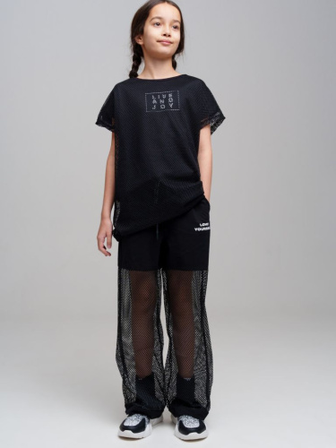 Брюки трикотажные для девочек