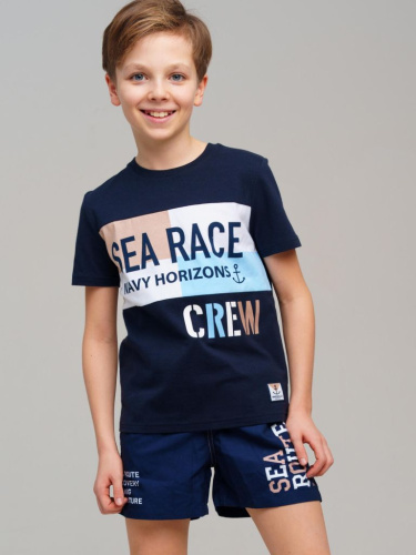 Фуфайка трикотажная для мальчиков (футболка)