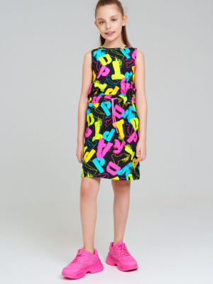 Платье трикотажное для девочек