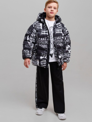 Куртка текстильная с полиуретановым покрытием для мальчиков