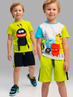 Шорты трикотажные для мальчиков, 2 шт в комплекте