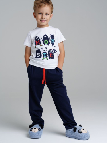 Комплект трикотажный для мальчиков: фуфайка (футболка), брюки