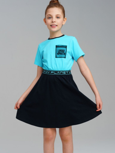 Платье трикотажное для девочек