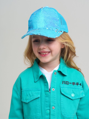 Кепка текстильная для девочек