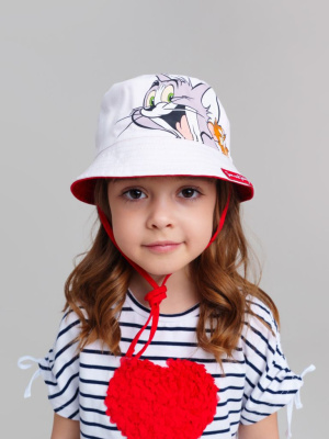 Панама текстильная для девочек