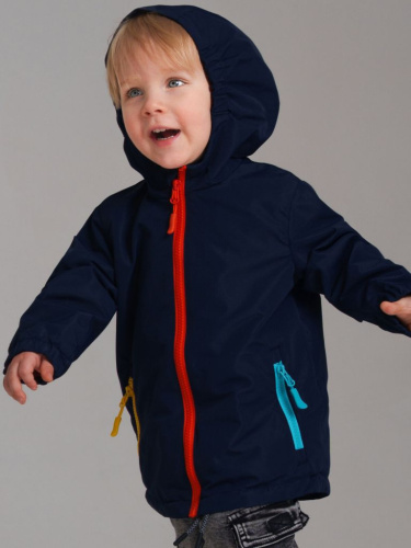 Куртка детская текстильная с полиуретановым покрытием для мальчиков (ветровка)