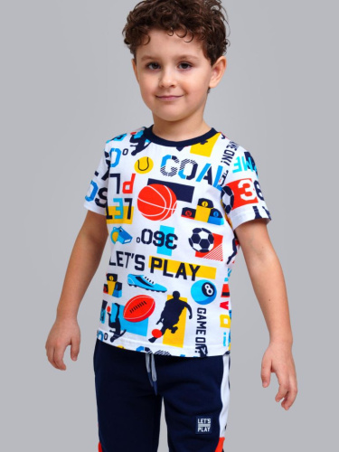 Фуфайка трикотажная для мальчиков (футболка)