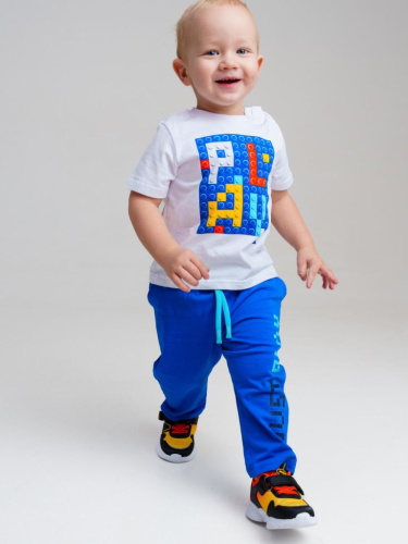 Комплект детский трикотажный для мальчиков: фуфайка (футболка), брюки