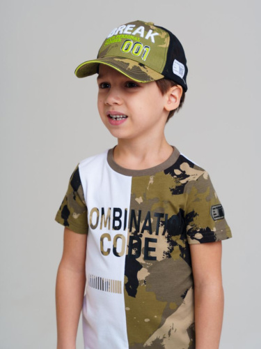 Кепка текстильная для мальчиков