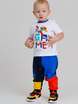 Фуфайка детская трикотажная для мальчиков (футболка)