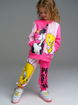 Брюки трикотажные для девочек