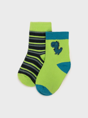 Носки детские трикотажные для мальчиков, 2 пары в комплекте