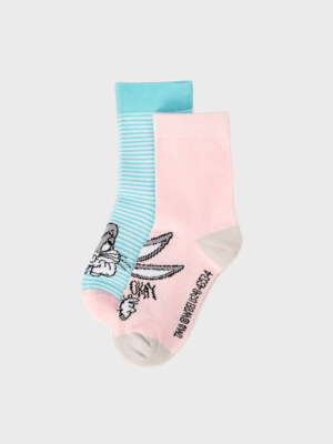 Носки трикотажные для девочек, 2 пары в комплекте