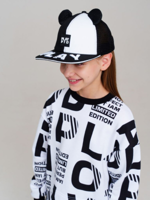 Кепка текстильная для девочек