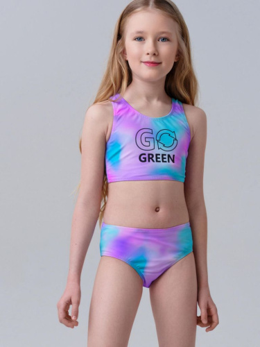 Купальный костюм трикотажный для девочек