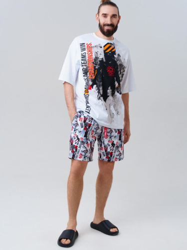 Шорты текстильные плавательные для мужчин, длинные