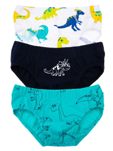 Трусы трикотажные для мальчиков - брифы, 3 шт в комплекте