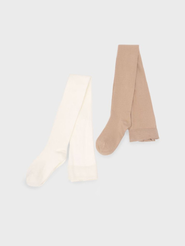 Колготки трикотажные для девочек, 2 пары в комплекте