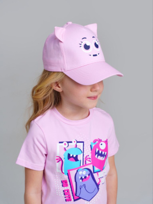 Кепка текстильная для девочек