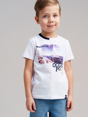 Фуфайка трикотажная для мальчиков (футболка)