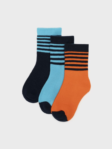 Носки детские трикотажные для мальчиков, 3 пары в комплекте