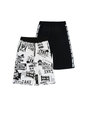 Шорты трикотажные для мальчиков, 2 шт в комплекте