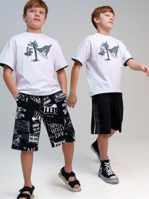 Шорты трикотажные для мальчиков, 2 шт в комплекте