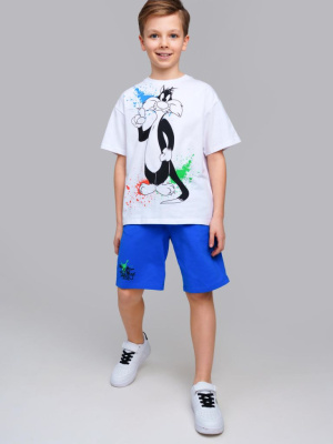 Фуфайка трикотажная для мальчиков (футболка)