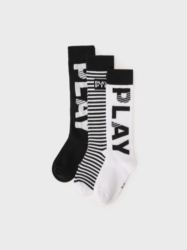 Гольфы трикотажные для девочек, 3 пары в комплекте