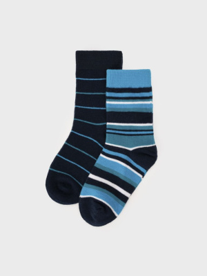 Носки трикотажные для мальчиков, 2 пары в комплекте