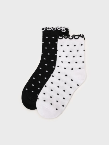 Носки трикотажные для девочек, 2 пары в комплекте