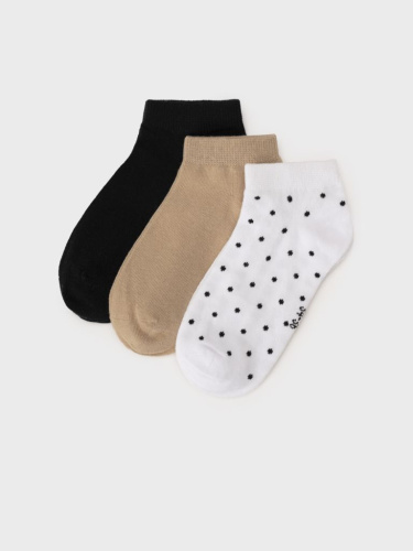 Носки трикотажные для девочек, 3 пары в комплекте