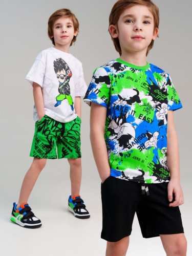 Шорты трикотажные для мальчиков, 2 шт в комплекте