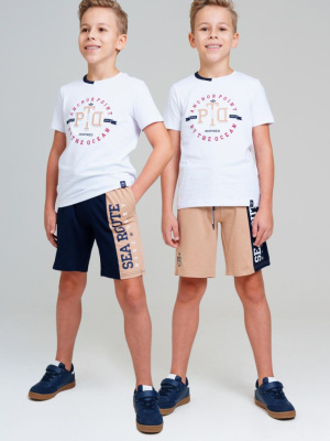 Шорты трикотажные для мальчиков, 2 шт в комплекте