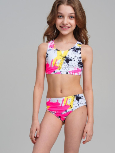 Купальный костюм трикотажный для девочек