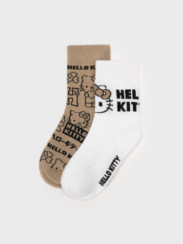 Носки трикотажные для девочек, 2 пары в комплекте