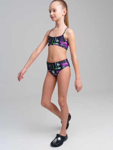 Купальный костюм трикотажный для девочек