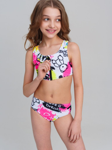 Купальный костюм трикотажный для девочек