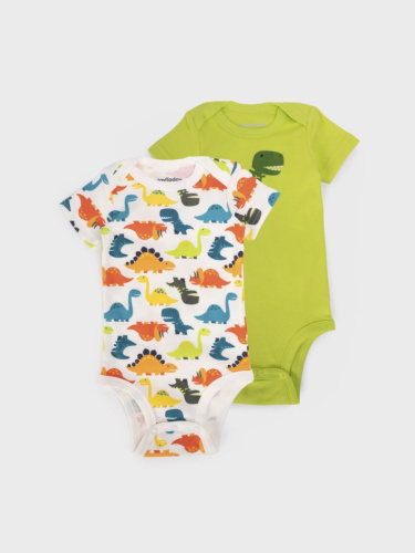 Боди детское трикотажное для мальчиков, 2 шт в комплекте