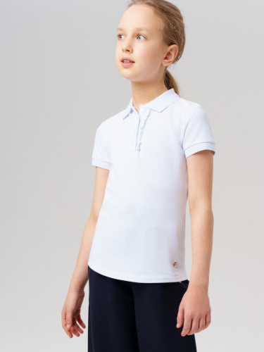 Футболка-поло для девочки