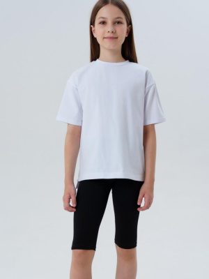 Комплект для занятий спортом: футболка, шорты для девочки